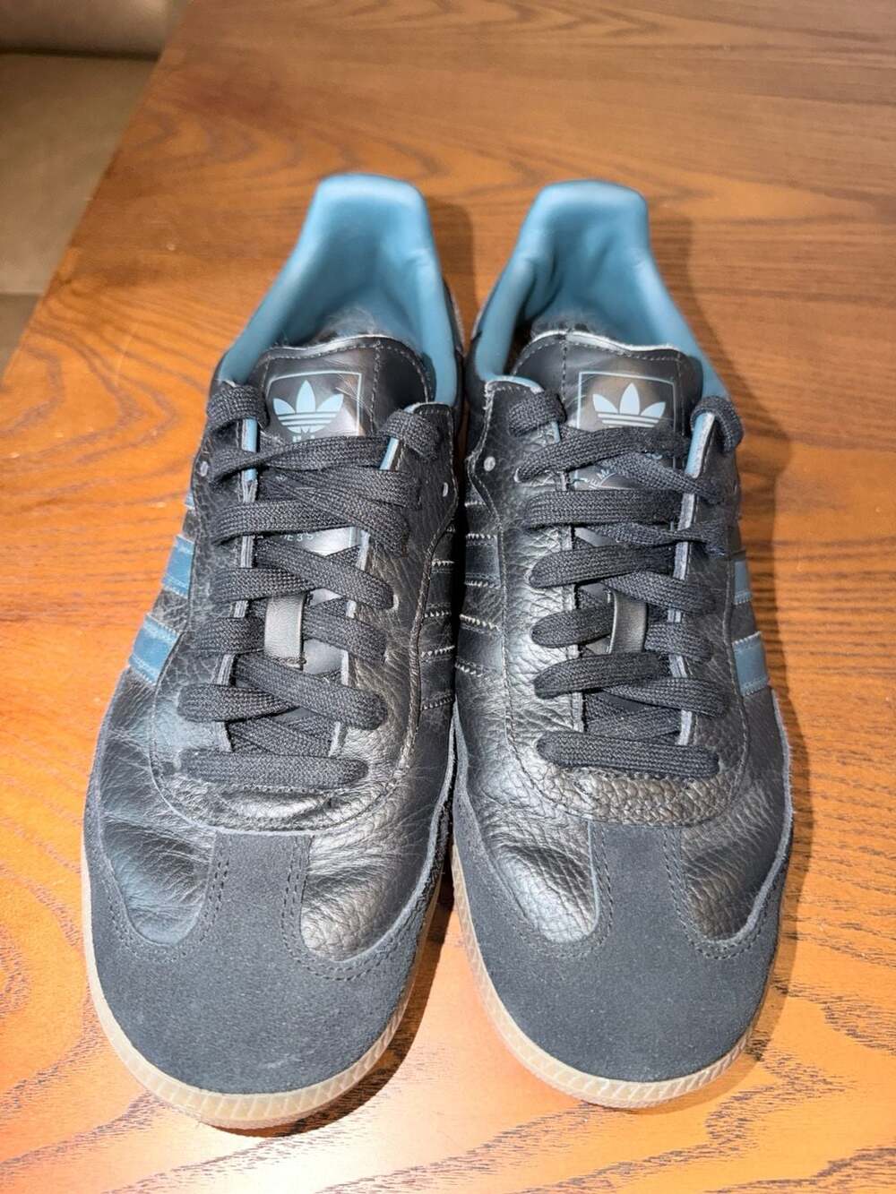 Adidas Samba OG Black Arctic Night Leather Sneakers men’s 9.5